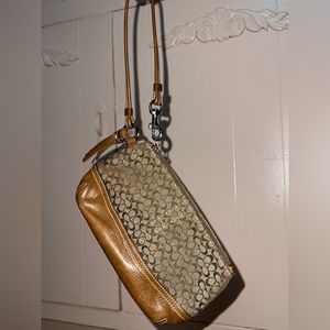 Coach Authentic wristlet purse